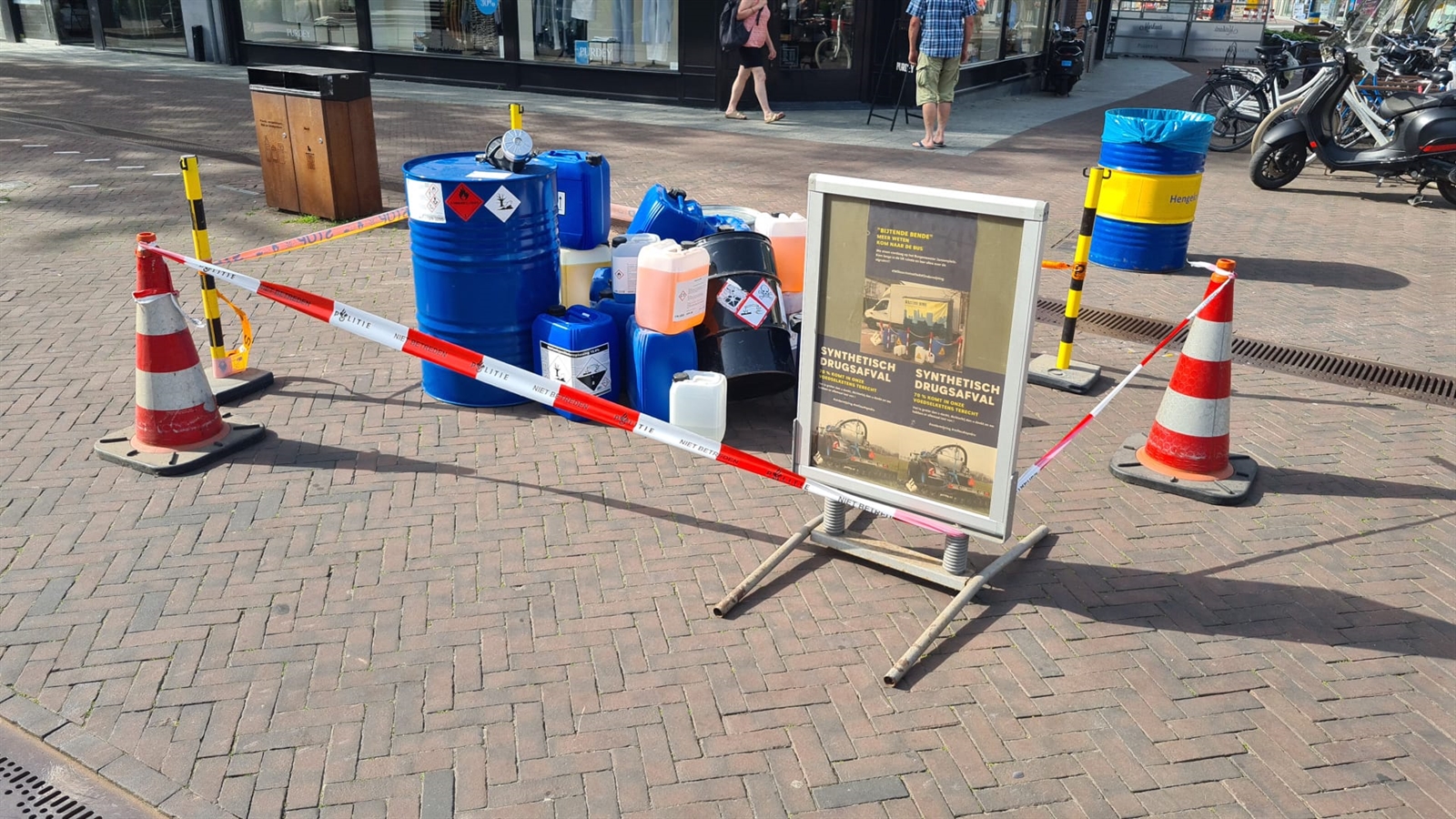 'Drugsvaten' als voorbeeld in de stad