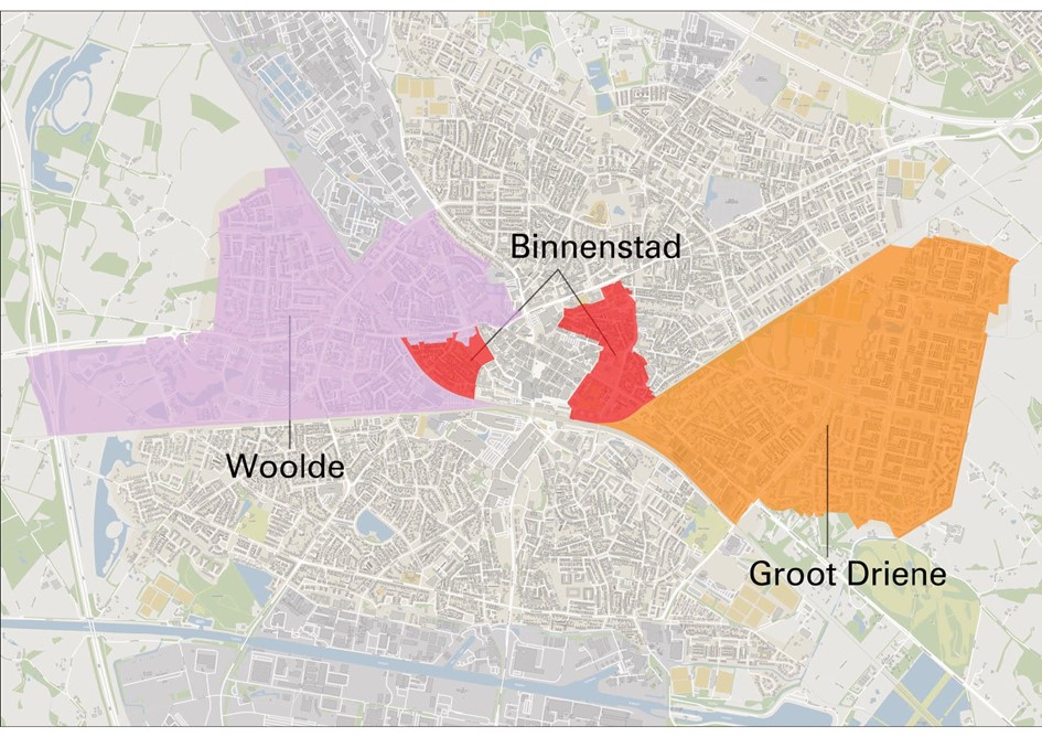 Overzichtskaart wijken Opkoopbescherming