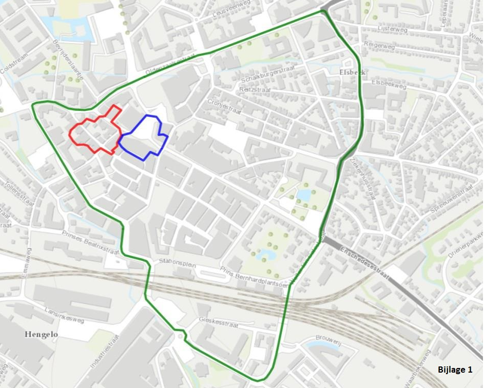 Plattegrond geluidsontheffing