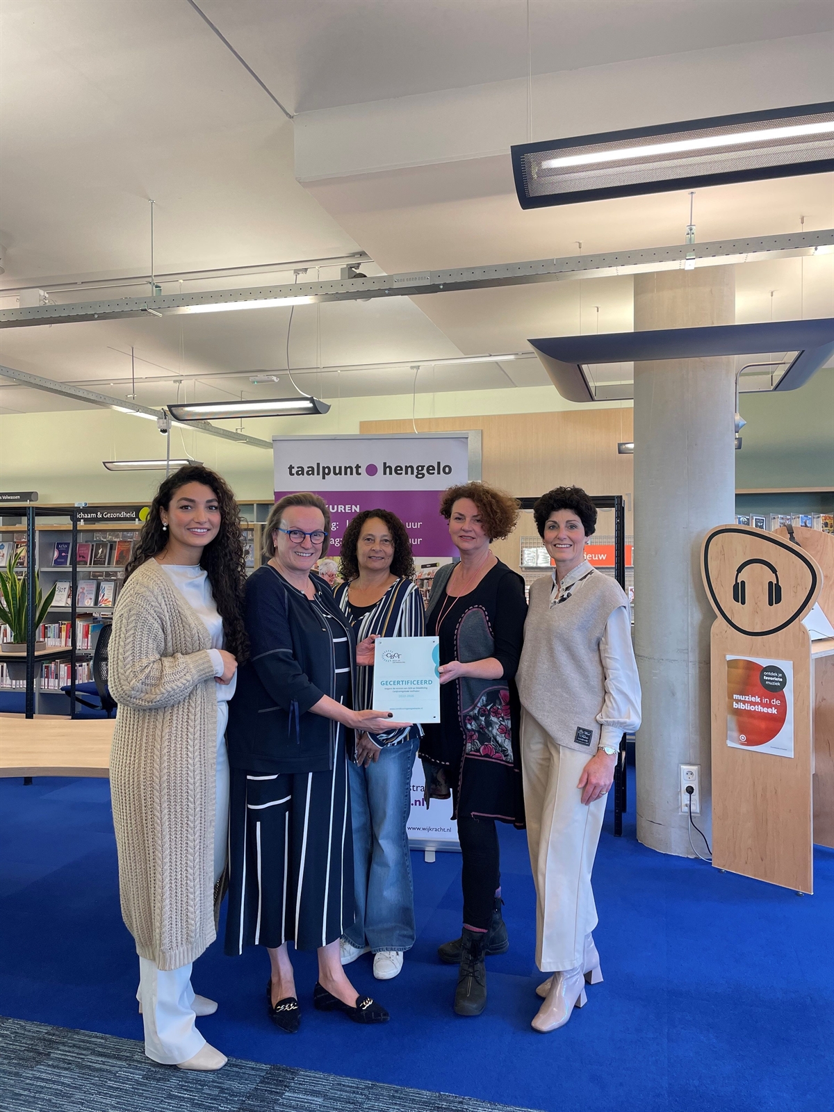 Taalpunt Hengelo gecertificeerd